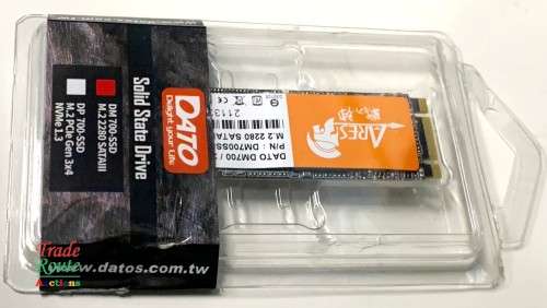256GB SSD SOLID STATE DRIVE - DATO ARES M.2 - Brand New