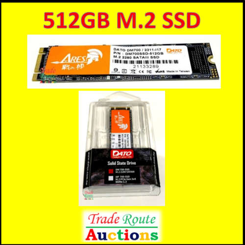 DATO ARES M.2 512GB SSD ** Super Fast ** Brand New ** 512 GB SOLID STATE DRIVE ** SEALED PACK