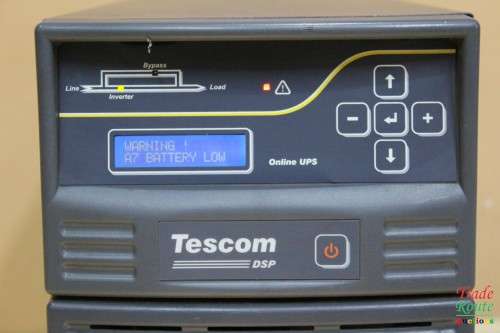 TESCOM ON-LINE UPS CL106D 6 KVA - Needs new batteries