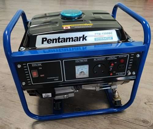 Pentamark PTM-1900DC Portable Petrol Generator 1000W 200VAC 4-Stroke 5L Air Cooled Genset
