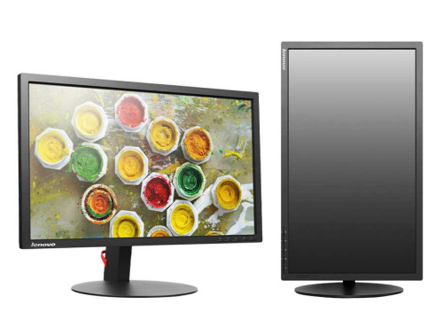 Lenovo ThinkVision 23` Widescreen Full HD Monitor - HDMI, VGA, DisplayPort - 1920 x 1080 Full HD