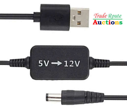 USB 5V to 12V (Power Bank to Wi-Fi Router) USB Step Up Voltage Converter