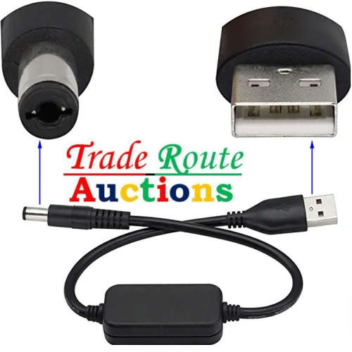 USB 5V to 12V (Power Bank to Wi-Fi Router) USB Step Up Voltage Converter