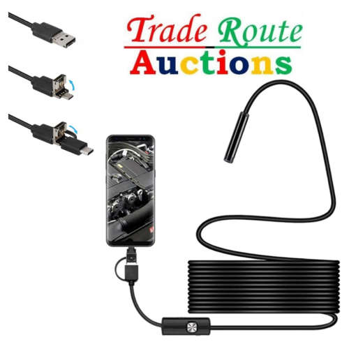 Endoscope Type-C, IP67 Endoscope Camera for Mobile with 3.5m Cable View on Cellphone Screen