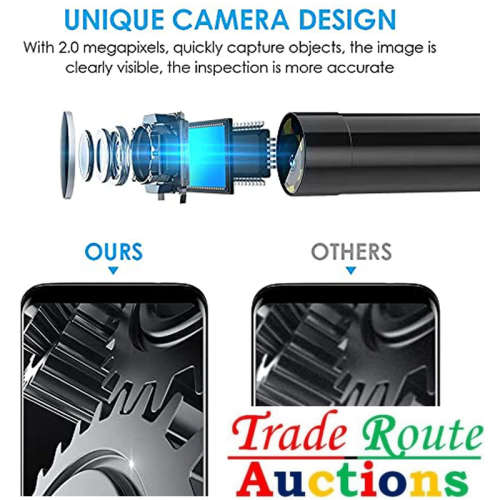 Endoscope Type-C, IP67 Endoscope Camera for Mobile with 3.5m Cable View on Cellphone Screen