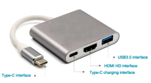 4K USB Type-C to HDMI and USB Adapter Multi-port Adapter