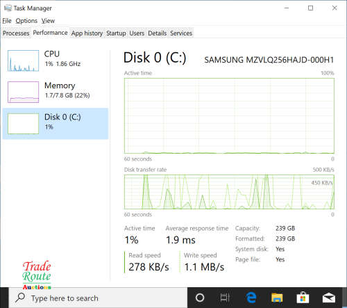 HP Prodesk 400 G6 SFF Desktop Computer | Core i5 9500 9th Gen 3.0Ghz | 8GB RAM | 256GB SSD