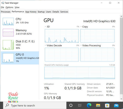 Dell OptiPlex 3050 Mini Tower Desktop PC | Core i3 7100 7th Gen 3.9Ghz