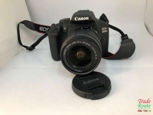 Canon 2000D DSLR Camera Lens Kit with Canon 18-55 Lens Professional Camera