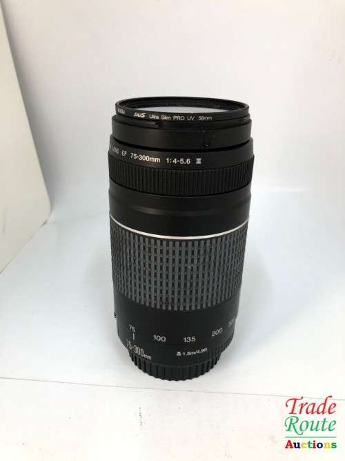 Canon EF 75-300mm 4-5.6 Mark iii Telephoto Zoom Lens for 600D, 650D, 700D, 750D 1200D 1300D Etc