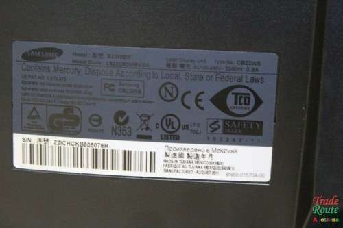 Samsung B2240EW computer monitor 55.9 cm 22 INCH 1680 x 1050 pixels Black