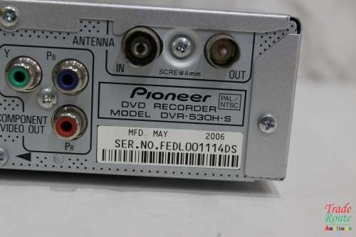 Pioneer DVD Recorder DVR-530H-S - DVD player