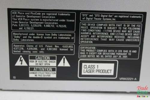 Pioneer DVD Recorder DVR-530H-S - DVD player