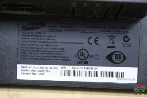 Samsung S22B420BW 22 inch LED Widescreen Monitor LED Backlit Business Monitor