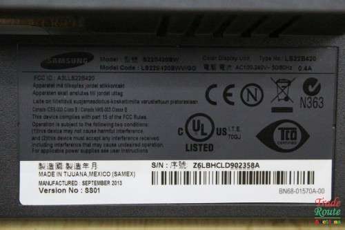 Samsung S22B420BW 22 inch LED Widescreen Monitor LED Backlit Business Monitor