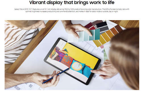 Samsung Galaxy Tab  10.1 inch (SM-T515) LTE & WiFi Tablet - Black - PLEASE READ