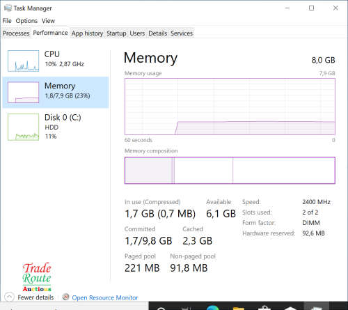 LENOVO V520S Tower Desktop PC Computer |  CORE i5 7400 7th Gen 3.0GHz | 8GB RAM |  1TB HDD