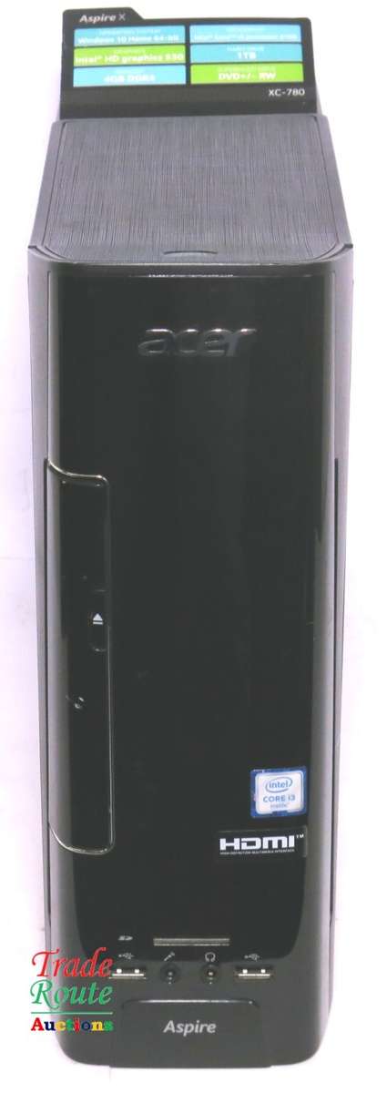 ACER ASPIRE XC-780 Desktop Computer | Core i3 6100 3.7Ghz 6th Gen | 16GB RAM | 1TB HDD