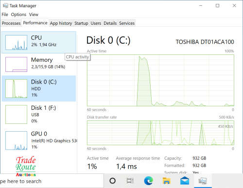 ACER ASPIRE XC-780 Desktop Computer | Core i3 6100 3.7Ghz 6th Gen | 16GB RAM | 1TB HDD