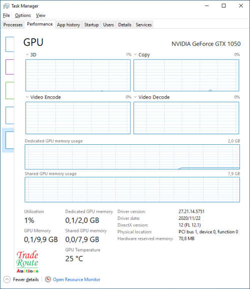 GIGABYTE B85M-HD3 Gaming PC - Core i7 16GB RAM 256GB SSD NVidia GeForce GTX 1050 2GB Graphics