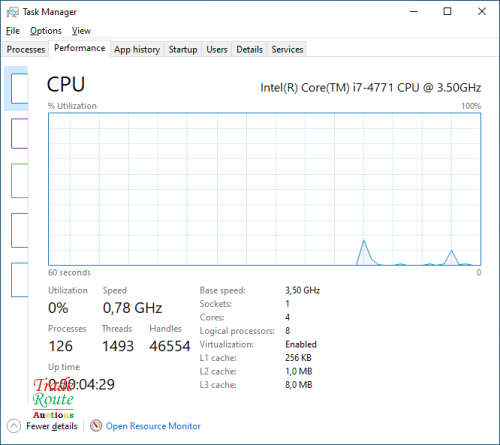 GIGABYTE B85M-HD3 Gaming PC - Core i7 16GB RAM 256GB SSD NVidia GeForce GTX 1050 2GB Graphics