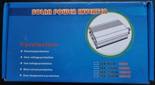 2000W Peak Power 12V Inverter Modified Sinewave 2000 Watts 12v DC to 220v AC Inverter