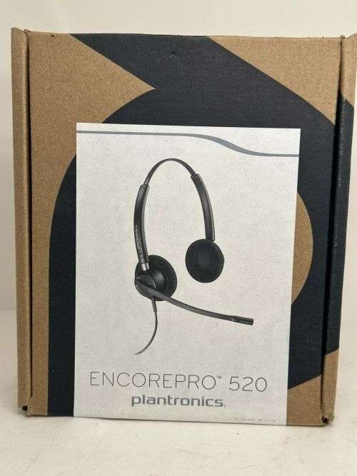 Plantronics Poly EncorePro HW520 Binaural Windeband Headset (For Call Centres / Contact Centres)