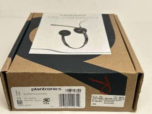 Plantronics Poly EncorePro HW520 Binaural Windeband Headset (For Call Centres / Contact Centres)