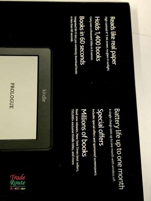 Amazon Kindle Wi-Fi E-Reader eBooks Tablet WiFi + USB Lightweight NEW in Box