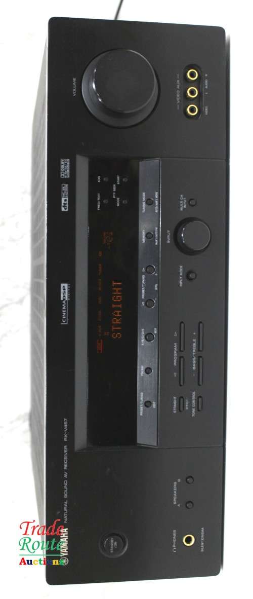 Yamaha Sound AV Receiver RX-V457 Amplifier [ Salvage stock - No Sound ]