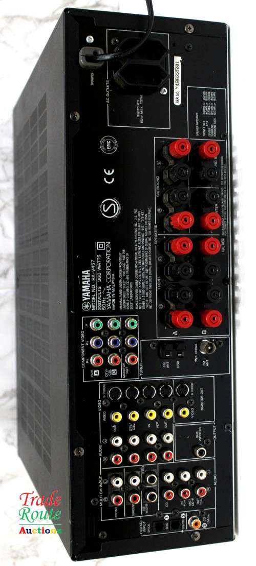 Yamaha Sound AV Receiver RX-V457 Amplifier [ Salvage stock - No Sound ]