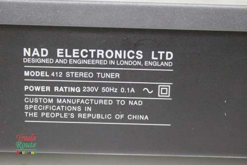 NAD 412 Stereo Tuner AM/FM TUNER for Spares / Repairs