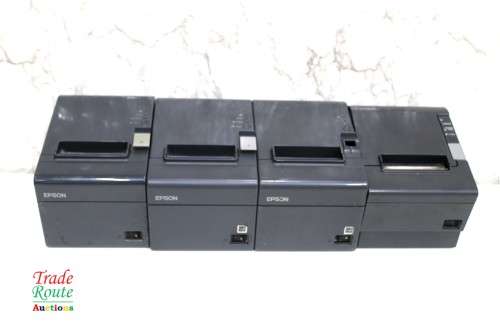 Epson Till Slip Barcode Printers 4 x UNITS - 1 bid wins all 4 [Salvage Stock]