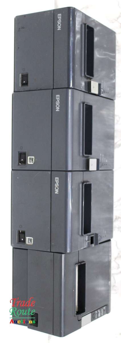 Epson Till Slip Barcode Printers 4 x UNITS - 1 bid wins all 4 [Salvage Stock]