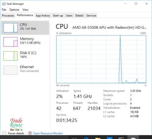 HP COMPAQ 6305 PRO SFF DESKTOP PC | AMD A8-5500B Processor 3.2GHz with Radeon Graphics