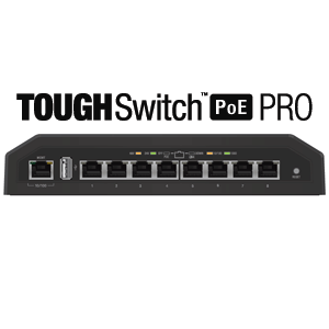 Ubiquiti TOUGHSwitch PoE Pro Switch, 8 Ports [ Salvage Stock - for Spares/Repair ]