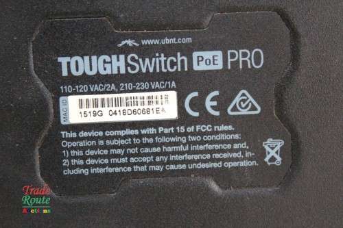 Ubiquiti TOUGHSwitch PoE Pro Switch, 8 Ports [ Salvage Stock - for Spares/Repair ]