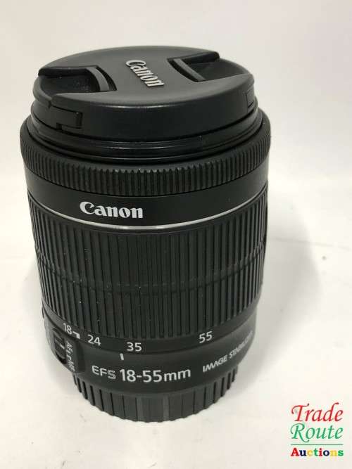 Canon EF-S 18-55mm f/3.5-5.6 IS (IMAGE STABILIZER) STM Camera Lens for Canon Digital SLR Cameras