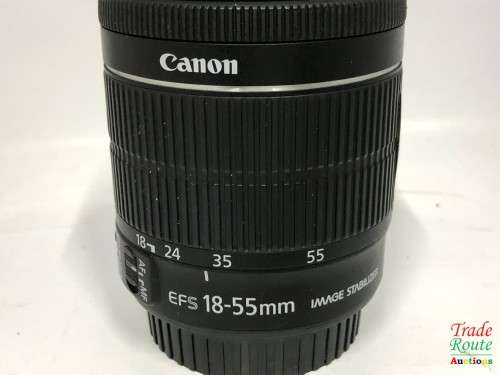 Canon EF-S 18-55mm f/3.5-5.6 IS (IMAGE STABILIZER) STM Camera Lens for Canon Digital SLR Cameras
