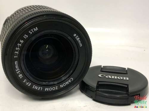 Canon EF-S 18-55mm f/3.5-5.6 IS (IMAGE STABILIZER) STM Camera Lens for Canon Digital SLR Cameras