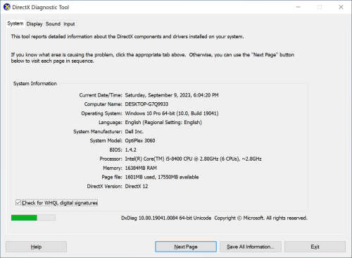 Dell OptiPlex 3060 SFF Desktop PC | Core i5 8400 8th Gen 2.8Ghz | 16GB RAM | 1TB HDD