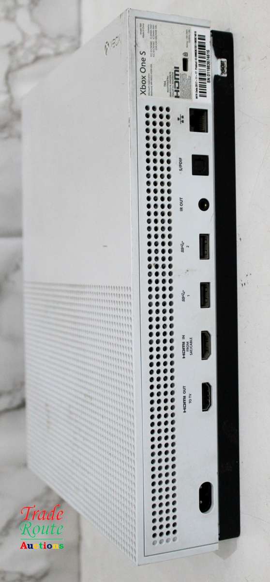 XBOX One S Console (WHITE) Model 1681 [ Salvage Stock for Spares/Repairs ]