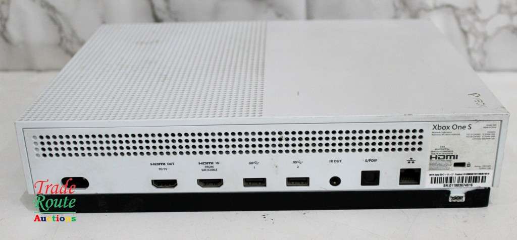 XBOX One S Console (WHITE) Model 1681 [ Salvage Stock for Spares/Repairs ]