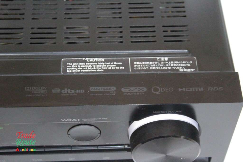 ONKYO TX-NR616 7.2- Channel Network A/V Receiver - [ NO SOUND ] [FOR SPARES OR REPAIR]