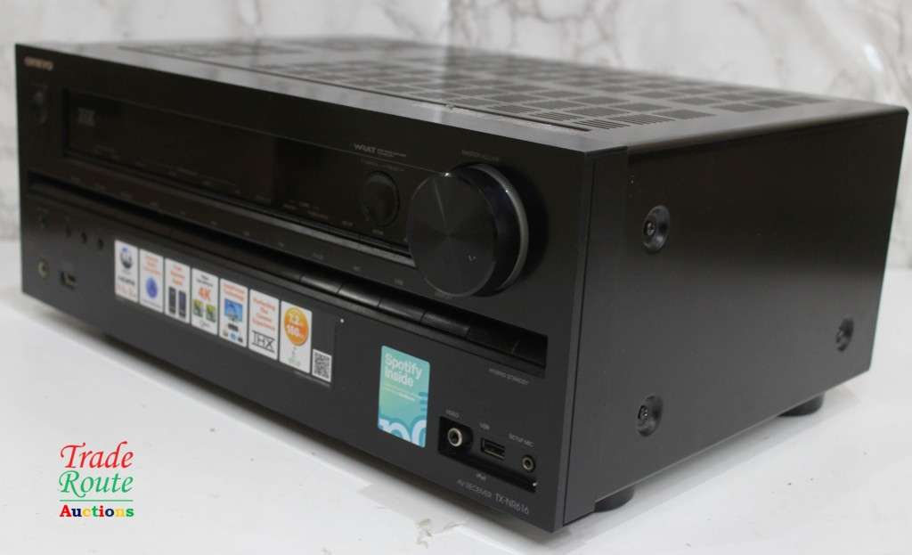 ONKYO TX-NR616 7.2- Channel Network A/V Receiver - [ NO SOUND ] [FOR SPARES OR REPAIR]