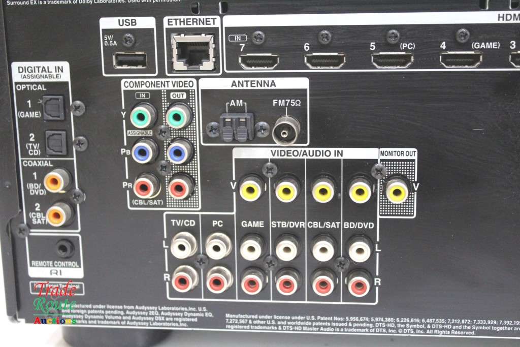 ONKYO TX-NR616 7.2- Channel Network A/V Receiver - [ NO SOUND ] [FOR SPARES OR REPAIR]