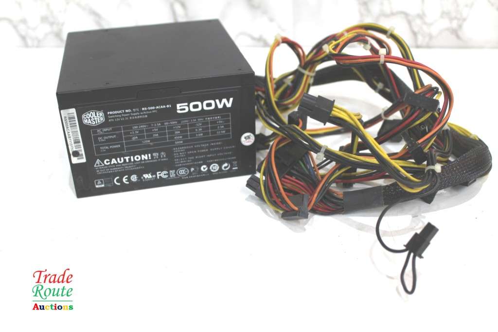 4 x Computer Power supply - 1 BID for all 4 [Salvage item for Spares/Repairs]