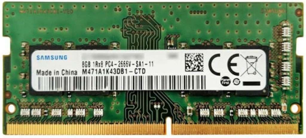 Samsung 8GB DDR4 RAM - For Laptops 2666MHZ