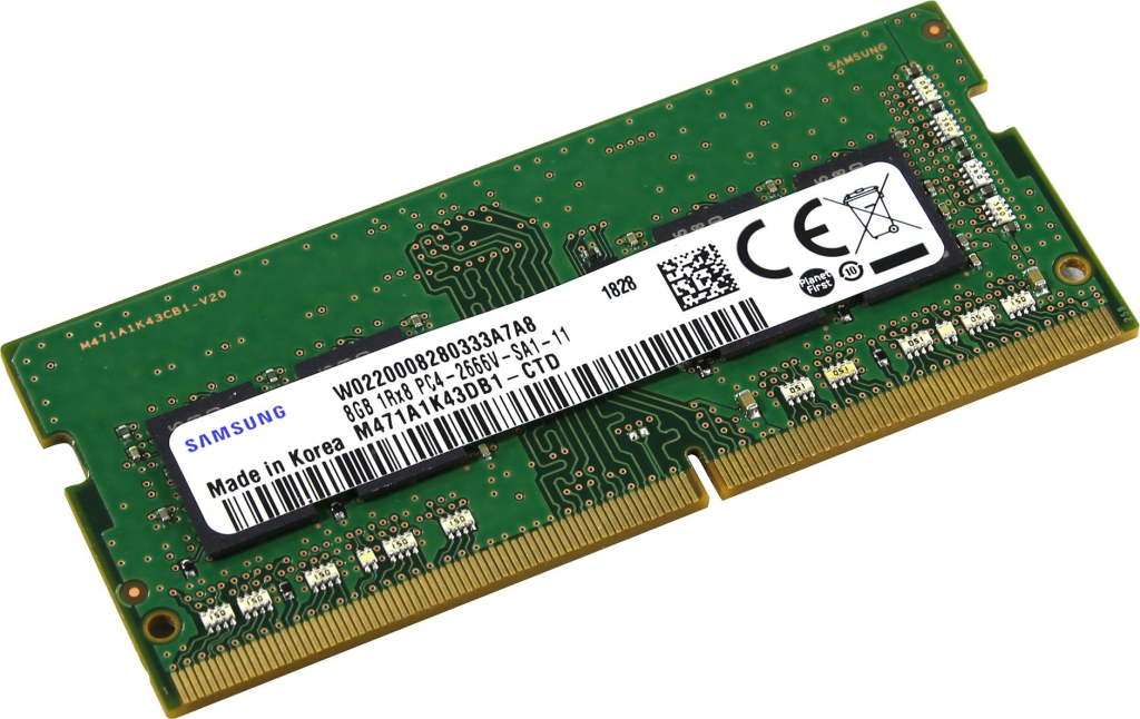 Samsung 8GB DDR4 RAM - For Laptops 2666MHZ