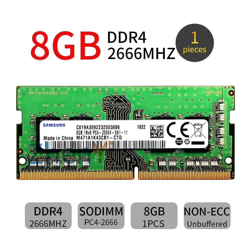 Samsung 8GB DDR4 RAM - For Laptops 2666MHZ